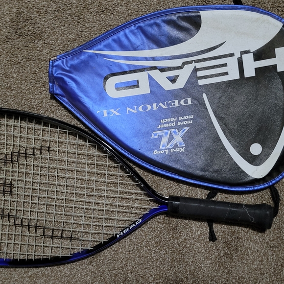 HEAD Demon XL Racquetball Racket with Black and Blue Cover - Picture 1 of 5
